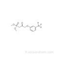 503068-34-6, Intermédiaires pour Travoprost Diméthyl [2-oxo-3- [3- (trifluorométhyl) phénoxy] propyl] phosphonate